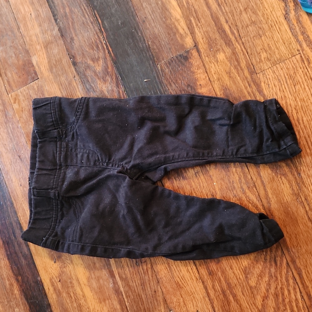Kids Black Pants Sized 12 Months